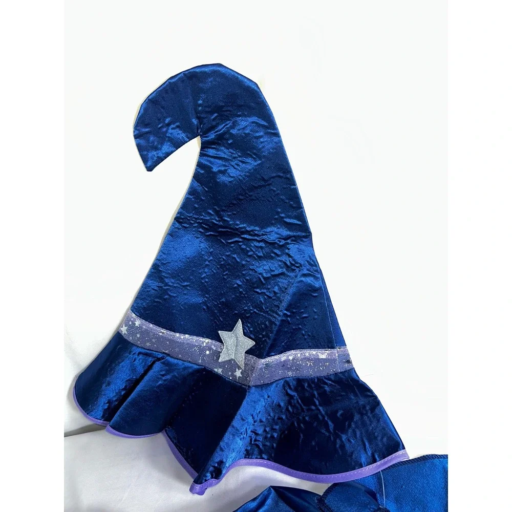 Fairytale Witch Costume Dress with Hat‎ Halloween Cosplay - Party Outfit